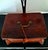 A well-preserved box dating from between 1780 and 1810 (bracket feet and band hinges) with a matching key and a fully...