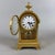 Hermle Mechanical Table Clock in Gilded Brass and Glass from Kienzle, 1977 For Sale - Image 6 of 14