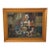 Large Oil Painting on Canvas of Treasure Room Signed For Sale