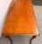Late 20th Century French Country Desk With Carved Cabriole Legs For Sale - Image 5 of 16