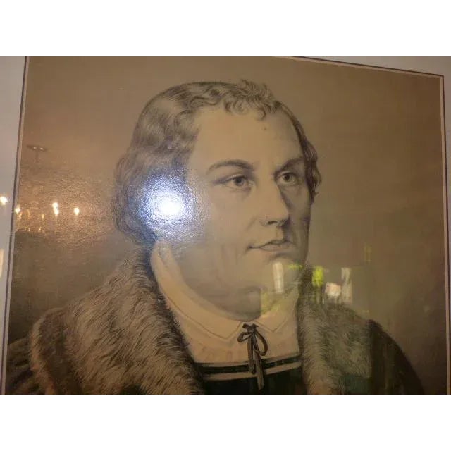 19th Century Print of Martin Luther For Sale - Image 5 of 7