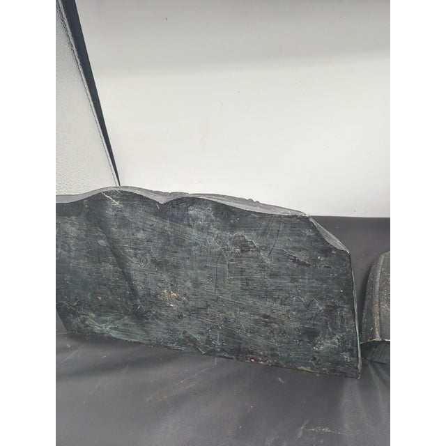 1980s 1980s A Pair of Heavy Plaster Wall Brackets With a Shell Motif For Sale - Image 5 of 5