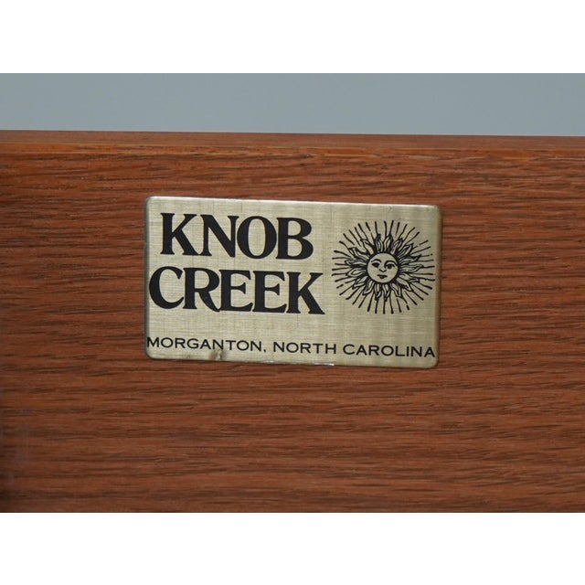 Pair of Knob Creek Walnut Finish Mahogany Bookcases For Sale - Image 15 of 15