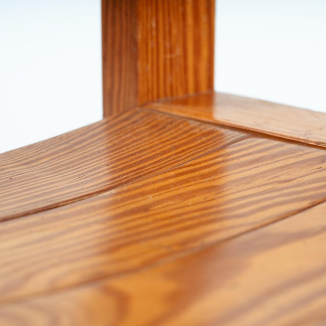 Vintage Pine Dining Chairs with Visible Joints, 1960s, Set of 4 For Sale - Image 12 of 17