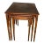 1950s Mid Century Modern Henredon Nesting Table - Set of 3 For Sale