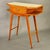 Brown Italian Console Table with Cream Glass Top, 1950s For Sale - Image 8 of 8