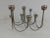 Italian Minimalist Chrome-Plated Steel Candleholder For Sale - Image 12 of 12