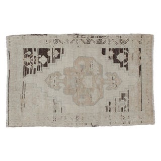 Vintage Oushak Rug Runner - 2'10" X 4'5" For Sale