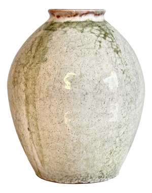 Green Gradient Studio Ceramic Vase, Germany, 1976