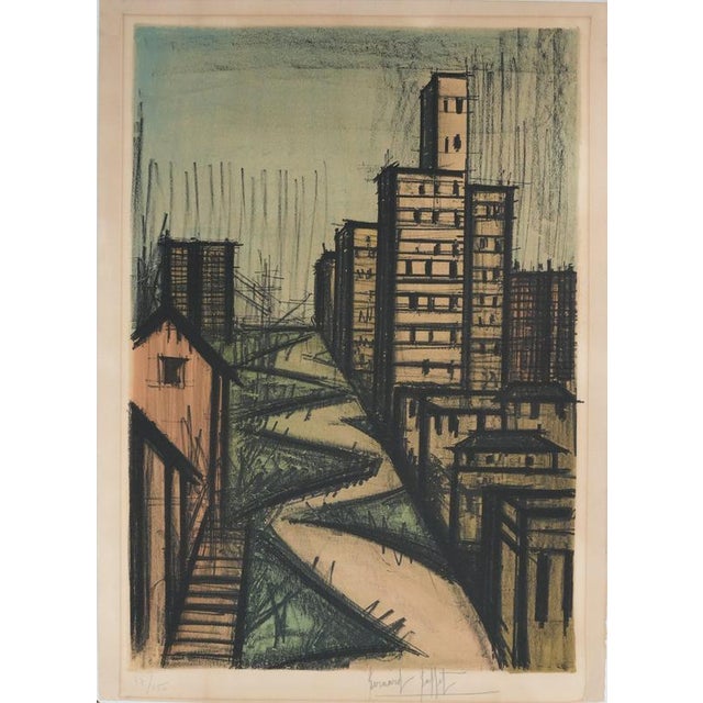 Bernard Buffet, San Francisco, Lombard Street, 1966, Lithograph For Sale - Image 9 of 9