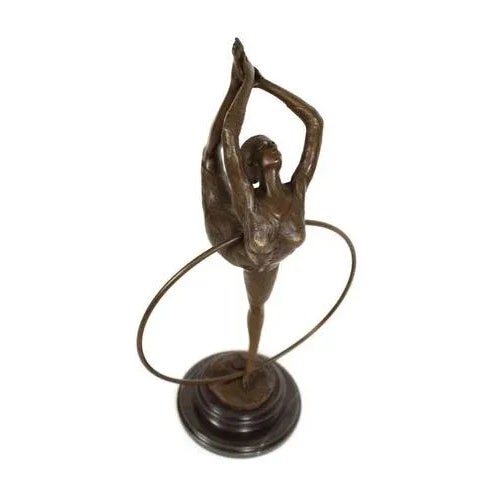 Dancer with Hoop from Collinet For Sale - Image 4 of 6