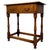 A charming and versatile 20th-century golden oak side table, combining attractive traditional styling, practical storage...