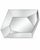 Large Italian Asymmetrical Wall Mirror with a Multi-Faceted Geometric Design, 1990s For Sale - Image 3 of 10
