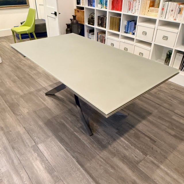 Bontempi Extending Artistico Dining Table Italian made table in excellent condition and suitable for dining or office...