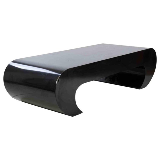 Wood Vintage Coffee Table by Roberto Fallani, Italy, 1990 For Sale - Image 7 of 7