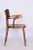 Art Deco Beech Chair with Armrests from Ton, 1940s For Sale - Image 3 of 9