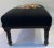 Vintage Needlepoint Stool With Carved Details For Sale In Dallas - Image 6 of 10