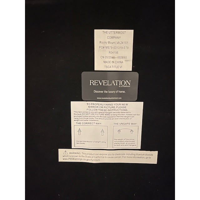 2020s The Uttermost Savala Shadow Box Hand-Folded Recycled Newspaper For Sale - Image 5 of 6