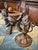 Metal Inkwell Desk in Patinated Bronze with Lid, 1800s For Sale - Image 7 of 8