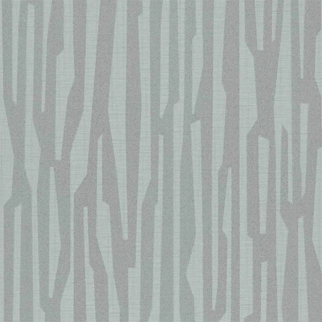 Harlequin Zendo Wallpaper in Nickle - a Sample For Sale