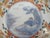 Japanese Gilt Arita Imari Porcelain Village Landscape & Fish Design Plate Set For Sale - Image 9 of 11