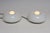 1970s Vintage Lamperti Italian Murano Glass and Chrome Guscio Table Lamps - a Pair For Sale - Image 5 of 16