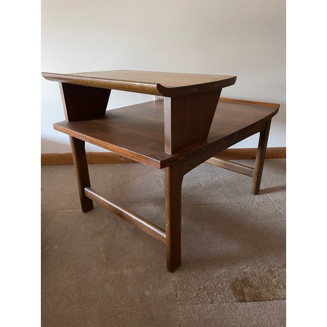 Lane Furniture 1960s Double Tier Side Tables by Lane For Sale - Image 4 of 8