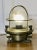 Vintage Nautical Brass Bulk Head Light, 1920s For Sale - Image 6 of 7