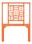 Finn Headboard Twin - Orange For Sale