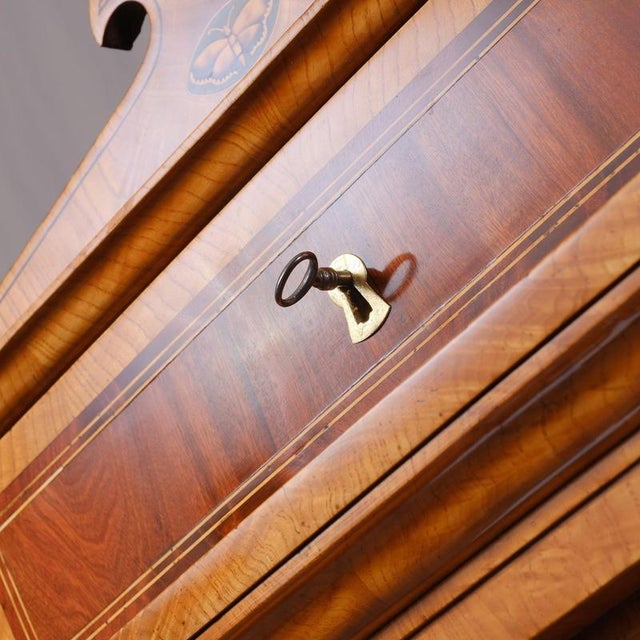 Wood Hallway Cabinet from Gänsefurth Castle, Thuringia For Sale - Image 7 of 17