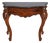 Baker Milling Road Continental Serpentine Console Table For Sale