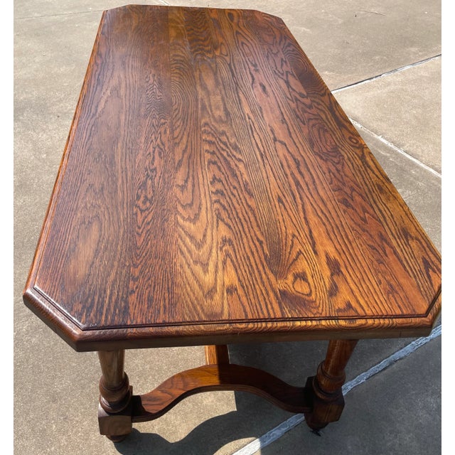 French Country Dining Table - Seats 8 For Sale - Image 9 of 12