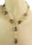 Mid 20th Century Smoky Quartz Fancy Oval Link 14k Yellow Gold Lariat Necklace For Sale In Miami - Image 6 of 6