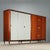 Italian Wardrobe in Wood Veneer, 1950s For Sale - Image 16 of 16