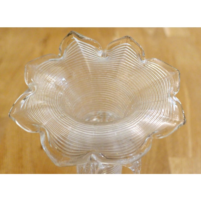 Small Palm Tree Vase in Blown Murano Glass, 1950s For Sale - Image 9 of 13