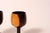 Carved Olive Wood Wine Glasses, 1960s, Set of 3 For Sale - Image 3 of 7