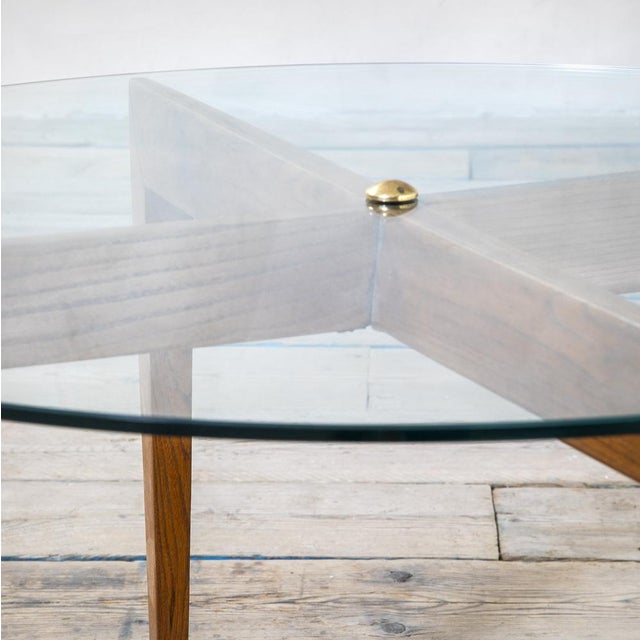 Low Wood and Glass Table by Gio Ponti for Isa Bergamo, 1957 For Sale - Image 3 of 7