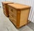 Hollywood Regency Pair Boho Chic Neoclassic Split Reed and Rattan Large Kosugo Side Chests For Sale - Image 3 of 8
