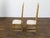 Pair of Midcentury Italian Gilt Wood High Back Side Chairs with Upholstery For Sale In Atlanta - Image 6 of 12