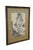 Vintage ink wash / Sumi-e / Shuǐ mò painting after the original by Tenshō Shūbun. The painting depicts a secluded misty...