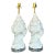Vintage Coastal Glazed Ceramic Conch Lamps - a Pair For Sale