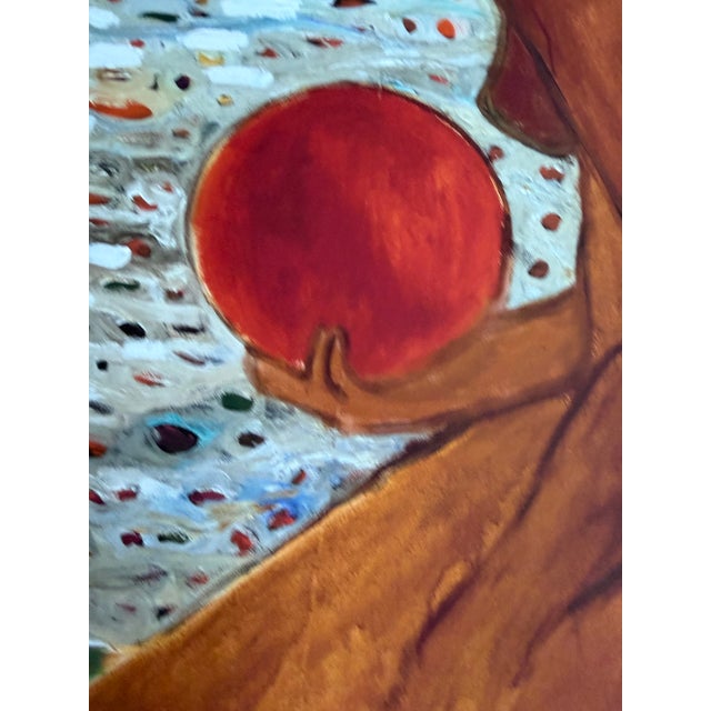 Gideon Appah, Red Sun (2023), Numbered 17/75 and Hand-Signed by the Artist, Printed in London, Uk For Sale - Image 6 of 13