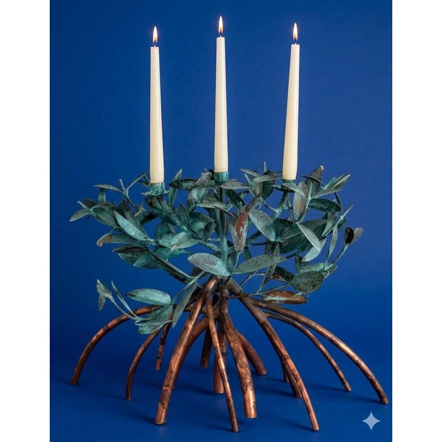 Figurative Triple Mangrove Candelabra For Sale - Image 3 of 11