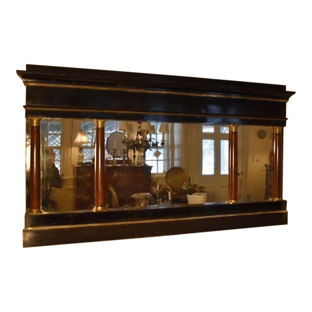 1810 French Empire Overmantle Mirror For Sale