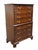 Councill Furniture Councill Craftsman Banded Mahogany Traditional Style 38" Chest on Chest For Sale - Image 4 of 12