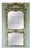 Large Transition Wooden Mirror, 18th Century For Sale