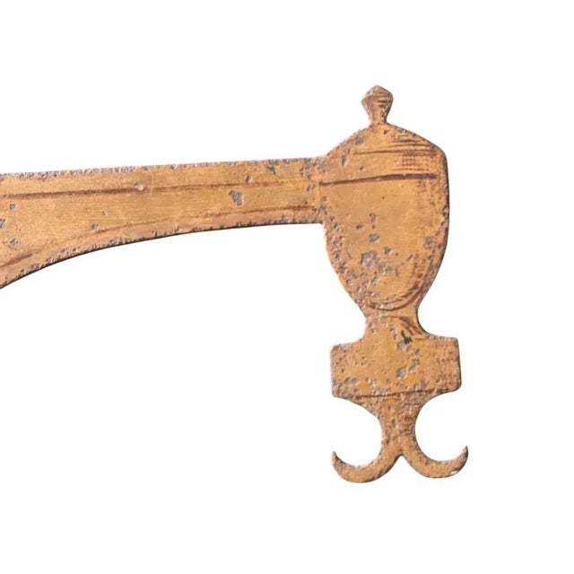 Painted Iron Trade Sign, 1800s For Sale - Image 4 of 7