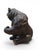 Antique Black Forest Carved Bear Inkwell with Glass Eyes and Original Glass, 1890 For Sale - Image 9 of 14