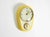 Mid-Century Modern Mid-Century Modern Wall Clock by Mauthe with Glazed Ceramic Case, 1950s For Sale - Image 3 of 18