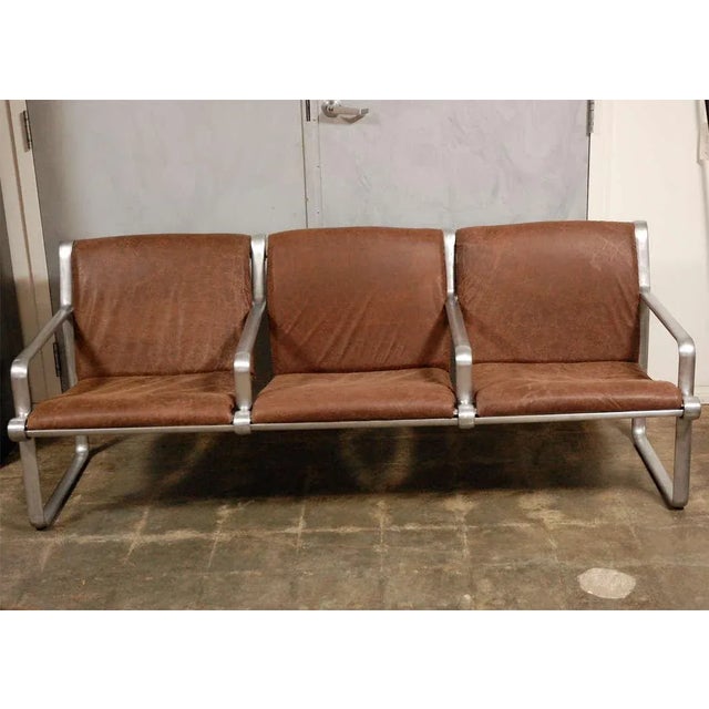 Bruce Hannah & Andrew Morrison Bruce Hannah & Andrew Morrison for Knoll 3-Seat Sling Sofa For Sale - Image 4 of 6